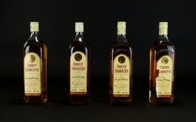 Hankey Bannister Blended Scotch Whisky 4 Vintage Bottles From The 1980's. All 1 Litre Bottles 40%