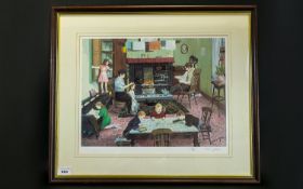 Tom Dodson 1910 - 1991 Artist Pencil Signed Ltd and Numbered Edition Colour Lithograph Print -