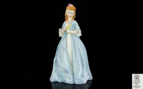 Royal Worcester Hand Painted Figurine ' Sweet Anne ' 3630. Modeller Freda Doughty.