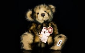 Charlie Bears Ltd and Numbered Edition Teddy Bear ' Rhubarb ' CB194403A.