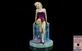 Kevin Francis - Ltd and Numbered Edition Hand Painted Figurine of ' Marilyn Monroe ' From ( The