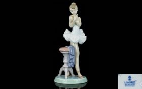 Lladro - Event 1995 Porcelain Figurine ' A Perfect Performance Ballerina ' Model No 7641.