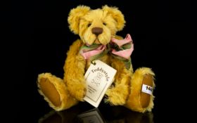 Teddy's - Style Ltd and Numbered Edition Hand Crafted - Exclusive Mohair Teddy Bear by Janet Clark.