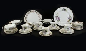 Large Collection of ( 2 ) Part Tea-Sets, Comprising Royal Albert & Royal Standard ( Approx 50 Pieces