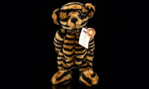 Charlie Bears Ltd and Numbered Edition Teddy Bear - Named ' Shardul ' CB125150.