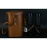 Pair of German Military 10x50 Binoculars By Hensoldt Wetzlar,