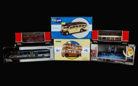 A Good Collection of Ltd Edition Corgi Die-Cast Models Scale 1.76 ( 6 ) In Total. All with Boxes and
