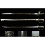 British 1827 ( 45 ) Pattern - Light Infantry Officers Sword with Original Scabbard.