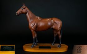 Beswick Connoisseur Model Horse Figure 'Arkle' Champion Steeplechaser Model no.