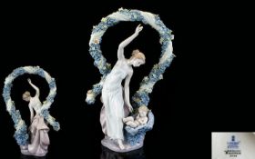 Lladro Tall and Impressive Figure - Millennium Collection ' Rebirth ' Model No 6571. Issued 2000