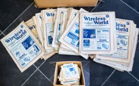A Collection Of Wireless World Magazines,