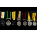 Victorian - Replica Medals ( 7 ) In Total, with Ribbons. Please See Photo.