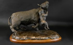 Bull Dog Interest Caesar Yanez Limited Edition Cast Resin Figure no 5 of 350,