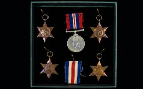 World War II Collection of Military Meda