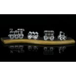 Swarovski Ltd Edition Crystal Train Set