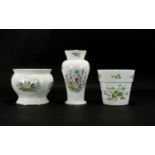 Collection of Aynsley Pottery Items. Com