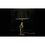 Decorative Table Lamp with a figure of a