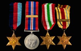 World War II Set of 4 Military Medals, I