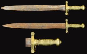 A 19th Century French Gladius Short Sword.