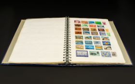 Good selection of world stamps in blue 22 ring album. Lots of mint - especially France and colonies.