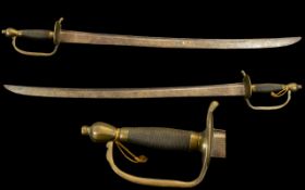 British Pattern 1796 Infantry Officers Sword.