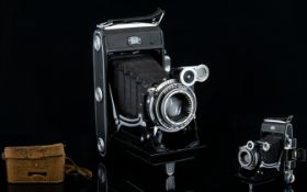 A Zeiss Ikon Super Ikonta II 531/2 Folding Camera, body, F, shutter working,