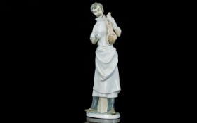Lladro Porcelain Figure ''The Obstetrician;' Baby Doctor model no 4763.