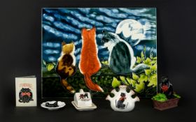 Feline Interest - A Collection Of Vintage and Contemporary Ceramics.
