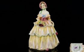 Doulton & Co Early Hand Painted Porcelain Figure ' Irene ' HN1621. Designer L, Harradine.