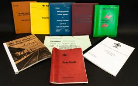 Railway Interest - A Collection of Railway Appendices including Working Timetables and books of