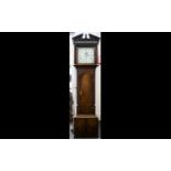 Thomas Houghton Chorley (1780-1840) Oak Cased 30 Hour Longcase Clock Twin weight, with broken