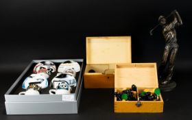 Porsche interest boxed Collectors Set of Espresso Cups.