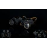 Ross Stereo Prism Power 6 X 30 Field Binoculars by Ross of London. Serial Number 81571 - NP8, with