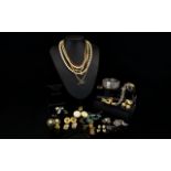 A Mixed Collection Of Contemporary And Vintage Costume Jewellery A Varied Collection To Include