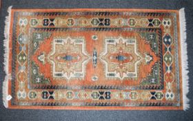 Osta Carpets Wool Kabir Rug - In Very good Condition. Dimensions 85 x 155 cm.