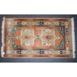 Osta Carpets Wool Kabir Rug - In Very good Condition. Dimensions 85 x 155 cm.