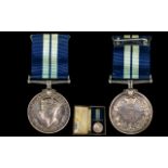 George VI Military Interest D.S.M Distinguished Service Medal Awarded To Crew Member Of H.M.