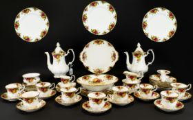 Royal Albert Old Country Roses An Assortment Of Ceramic Items To include two coffee pots,