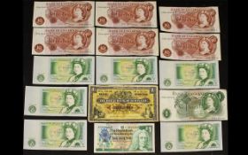 Collection of Bank Notes, to include,