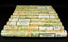 Sanderson Morris & Co. Washable Wallpaper - Ten Rolls.