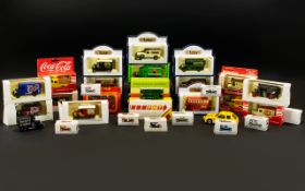 Model Car Interest - A Collection Of Boxed Cars To Include Hamleys 1939 Chevrolet Parcel Van,