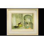 William Russell Flint 1880 - 1969 Pencil Signed by The Artist Ltd Edition Colour Lithograph Print -