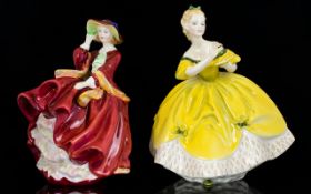 Royal Doulton Ladies 2 in total, (1) 'Top O' The Hill' HN1834, (2) 'The Last Waltz' HN2315.