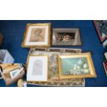 A Collection of Assorted Framed Prints and Paintings. Various subject matters.