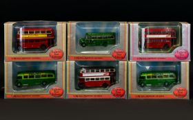 Gilbow Exclusive First Editions - Diecast Model Buses Boxed Collection - Scale 1.