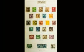 Simplex deluxe springback stamp album housing stamps from USA through to Yugoslavia (U-Y). Many good