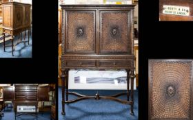 Liberty of London Mahogany Haberdashery Cabinet. A wonderful example, circa 1900. Of rectangular