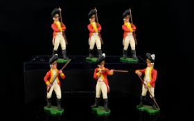 Five 'Britains' Swoppet Figures, American War of Independence AW1.