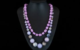 Lola Rose Two Beaded Statement Necklaces Each in brand new unworn condition,