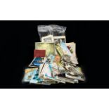 A Mixed Collection Of Postcards Small box containing mixed themes to include illustrated, football,